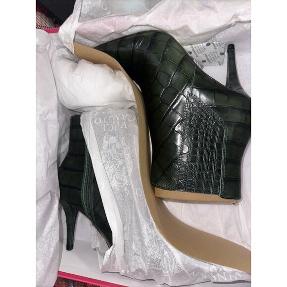 Vince Camuto Women's Footwear Ambind Ankle Boot Deep Green Size 5m - Picture 6 of 7
